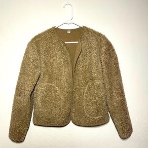 Uniqlo Fuzzy Fleece Lined Jacket